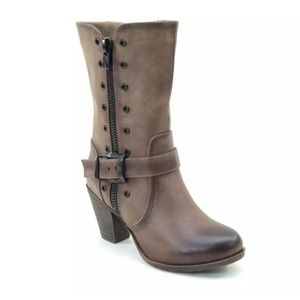 Distressed Vegan Boots